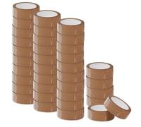 Pack and Move - Lot 36 rouleaux ruban adhésif marron pour emballage et déménagement - 66 m - Qualité Premium