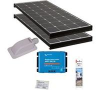 Pack ANTARION BLACK BOOSTER 2x Panneaux Solaires 140W + Régulateur solaire VICTRON 30A G
