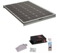 Pack ANTARION Panneau solaire 140W camping car + Régulateur de charge pour panneau solaire MPPT10A BLUETOOH G