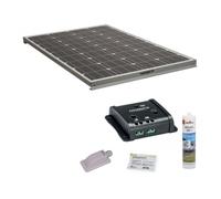 Pack ANTARION Panneau solaire 140W + Kit de pose Solaire avec Régulateur 160W 10A