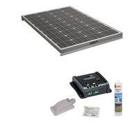 Pack ANTARION Panneau solaire 160W camping car + Kit de pose solaire avec régulateur de charge PWM 1