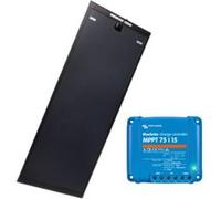 PACK ANTARION Panneau solaire AERO BLACK 170W + VICTRON Régulateur MPPT 15A