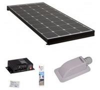 PACK ANTARION Panneau Solaire Black Booster 140W + Régulateur de charge Bluetooth + Kit de pose G