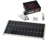 PACK ANTARION Panneau solaire Monocristallin 120W + Régulateur MPPT 10A + Kit de pose Camping-car