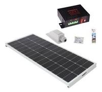 PACK ANTARION Panneau solaire Monocristallin 190W + Régulateur MPPT 20A + Kit de pose Camping-car