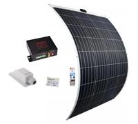 PACK ANTARION Panneau solaire Souple 135W + Régulateur MPPT 10A + Kit de pose Camping-car