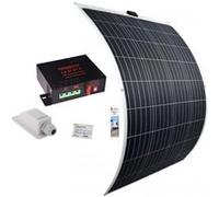 PACK ANTARION Panneau solaire Souple 170W + Régulateur MPPT 20A + Kit de pose Camping-car