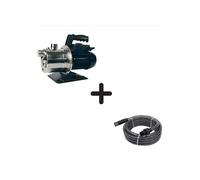 Pack Arrosage Spid'O - Pompe d'Arrosage Inox 800W + Kit Aspiration 7m | JETINOX 800 | 3300 L/h - 4,6 bars - 46m | Prêt à installer