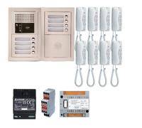 PACK AUDIO 8BP Poste intérieur audio - vidéo GTBA8E - Aiphone 200379