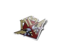 PACK AUTOCOLLANTS STICKERS Motobecane vintage casques ailes logo motos scooters etiquette bouteille logo découpé à la forme en vinyle (8x7cm) resistants eau et uv