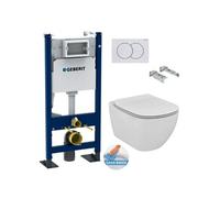 Pack Autoportant Bati-support Duofix + WC sans bride Ideal Standard Tesi