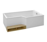 Pack baignoire bain douche 150 X 80 version droite JACOB DELAFON Neo + tablier