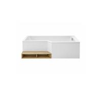 Pack baignoire bain douche 170 x 90 Neo version droite + tablier en niche