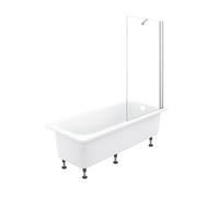 Pack baignoire droite 170 X 75 JACOB DELAFON Brive + pare bain