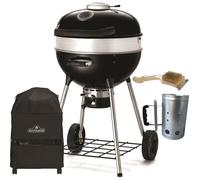Pack Barbecue à charbon Napoleon Rodeo Kettle Pro 57 cm + Housse + Cheminée et Brosse