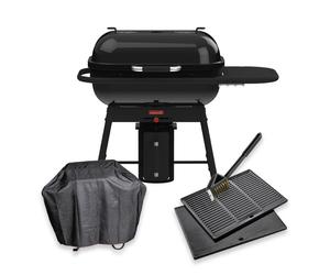 Pack Barbecue Charbon Barbecook Magnus Comfort + Housse + Plancha + Brosse