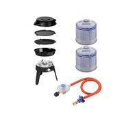 PACK Barbecue Gaz + Détendeur pour cartouche + 2 Cartouches de gaz