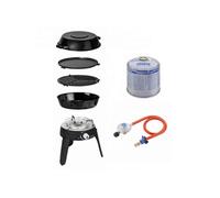 Antarion Pack CADAC Barbecue gaz Safari Chef 30 + détendeur + Cartouche de gaz