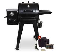Pack Barbecue Pit Boss Navigator 550 + Housse + 3 Sacs Pellets + Pierre à pizza
