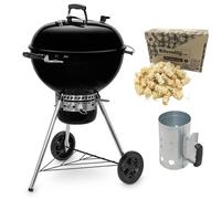 Pack Barbecue Weber Master-Touch 5750 + Cheminée + Allume-Feux