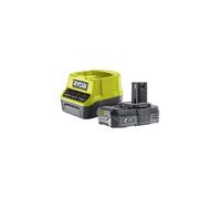 Pack Batterie RYOBI 18V One+ 2.0Ah LithiumPlus - 1 Chargeur Rapide 2.0Ah RC18120-120