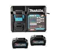 Makita Akku Power Source Kit 2 x 4.0 Ah, XGT 40 V max 40 V max - Li-ionen - 4.0 Ah - 2 Akkus