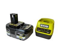 Ryobi Pack batterie RC18120-140X 18 V ONE+ 4,0 Ah + chargeur