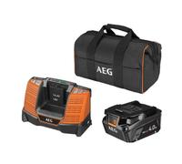 Pack Batterie AEG L1840SHD 18V 4.0Ah HD + Chargeur Rapide SET PRO18V