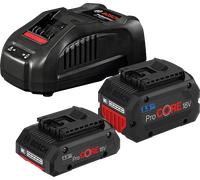Pack batterie BOSCH 1 batterie ProCore 18V 4.0 Ah + 1 batterie ProCore 5.5 Ah + chargeur GAL 1880 CV - 1600A0214A