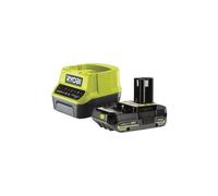 Pack batterie RYOBI 18V One+ 2.0Ah LithiumPlus - 1 chargeur rapide 2.0Ah RC18120-120C