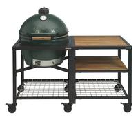 Pack Big Green Egg 2XL sur table modulaire et son meuble d'extension