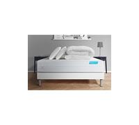 Pack BIOCARE 160x200 Mousse à mémoire de forme BIO 5 zones Maxi épaisseur + Couette + 2 oreillers