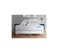 Pack BIOCARE 160x200 Mousse à mémoire de forme BIO 5 zones Maxi épaisseur + Couette + 2 oreillers