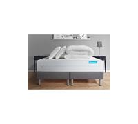 Pack BIOCARE 160x200 Mousse a memoire de forme BIO 5 zones Maxi epaisseur + Couette + 2 oreillers