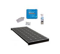 PACK ANTARION BLACK BOOSTER 170W Seul Panneau solaire Camping Car + Kit de pose solaire avec Régulateur de Charge G