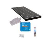Pack BLACK BOOSTER Panneau Solaire 120W + Régulateur solaire VICTRON 220W 15A