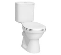 Pack blanc WC NORMUS complet avec réservoir 3/6L sortie horizontale - VITRA - 9780B003-0599