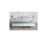 Pack BODYZONE 160x200 Ressorts ensaches 3 zones Ultra epaisseur + Couette + 2 oreillers