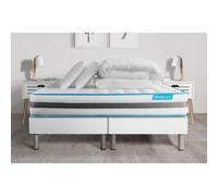Pack BODYZONE 160x200 Ressorts ensaches 3 zones Ultra epaisseur + Couette + 2 oreillers