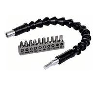 Bosch Kit embouts de vissage 11 pièces 2608522377 - rallonge flexible 300 mm - PH/PZ/Hex/T