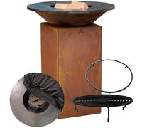 Pack Brasero plancha OFYR Classic 75 + Housse + Grille ronde