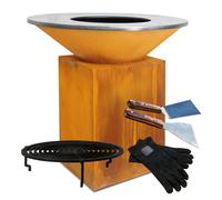 Pack Brasero Plancha OFYR Classic Corten 100 + Box Anniversaire 10 ans