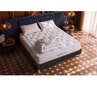 Royal Palace Bedding Pack matelas mémoire de forme Buckingham 200x200 30 cm + sommier KIT noir