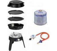 Antarion Pack CADAC Barbecue gaz Safari Chef 30 + détendeur + Cartouche de gaz