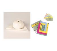 Pack cadeau - Brûleur l'étoile d'Arménie - Blanc - 6 Carnets Senteur - Parfums: Arménie Tradition La Rose