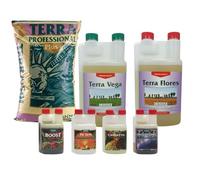 Pack CANNA Terra Professional Plus 50 litres + engrais et boosters