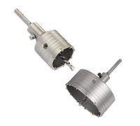 Pack Carottage SDS+ Trépans Carbure 68 et 125 mm pour Béton et Pierre - OMNIVOR