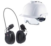 Pack casque de chantier et protection auditive à modulation sonore