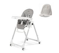 Pack chaise haute Prima Pappa Follow Me Ice avec son coussin