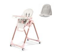 Pack chaise haute Prima Pappa Follow Me Mon amour avec son coussin